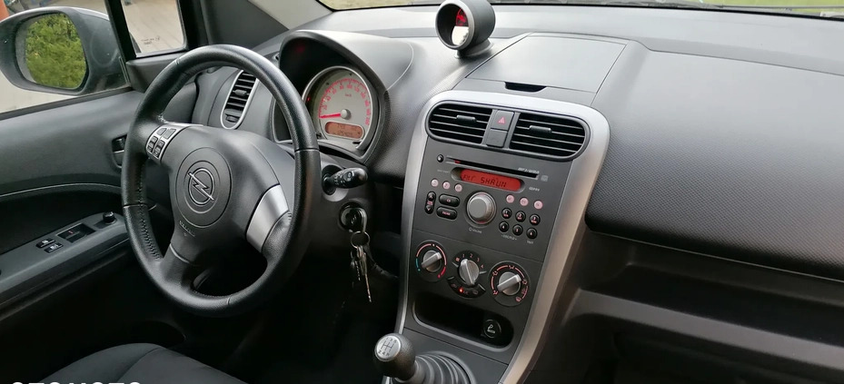 Opel Agila cena 12900 przebieg: 125000, rok produkcji 2009 z Tczew małe 232